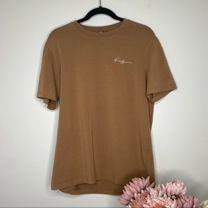 SHEIN “king” embodied short sleeve t shirt